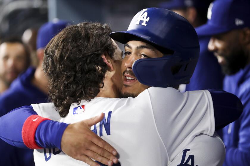 How Dodgers rookie James Outman is dealing with an inevitable