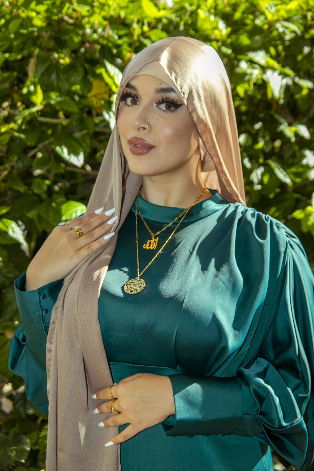 Rahan Alemi began wearing a hijab full time in August 2021.