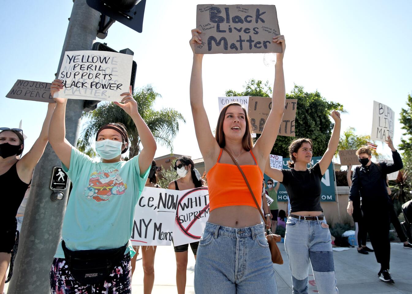 Laguna Niguel protest