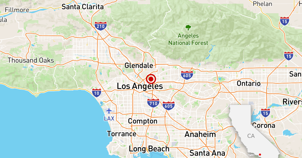 A 3.2 magnitude earthquake strikes Los Angeles