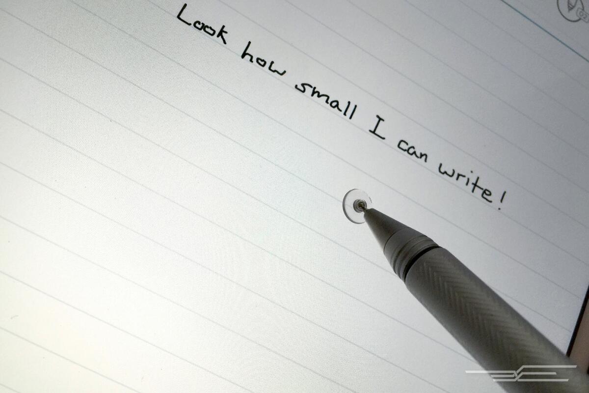 Our pick for the best iPad stylus, the Adonit Jot Pro, has a clear plastic top so you can see what you're drawing or writing.