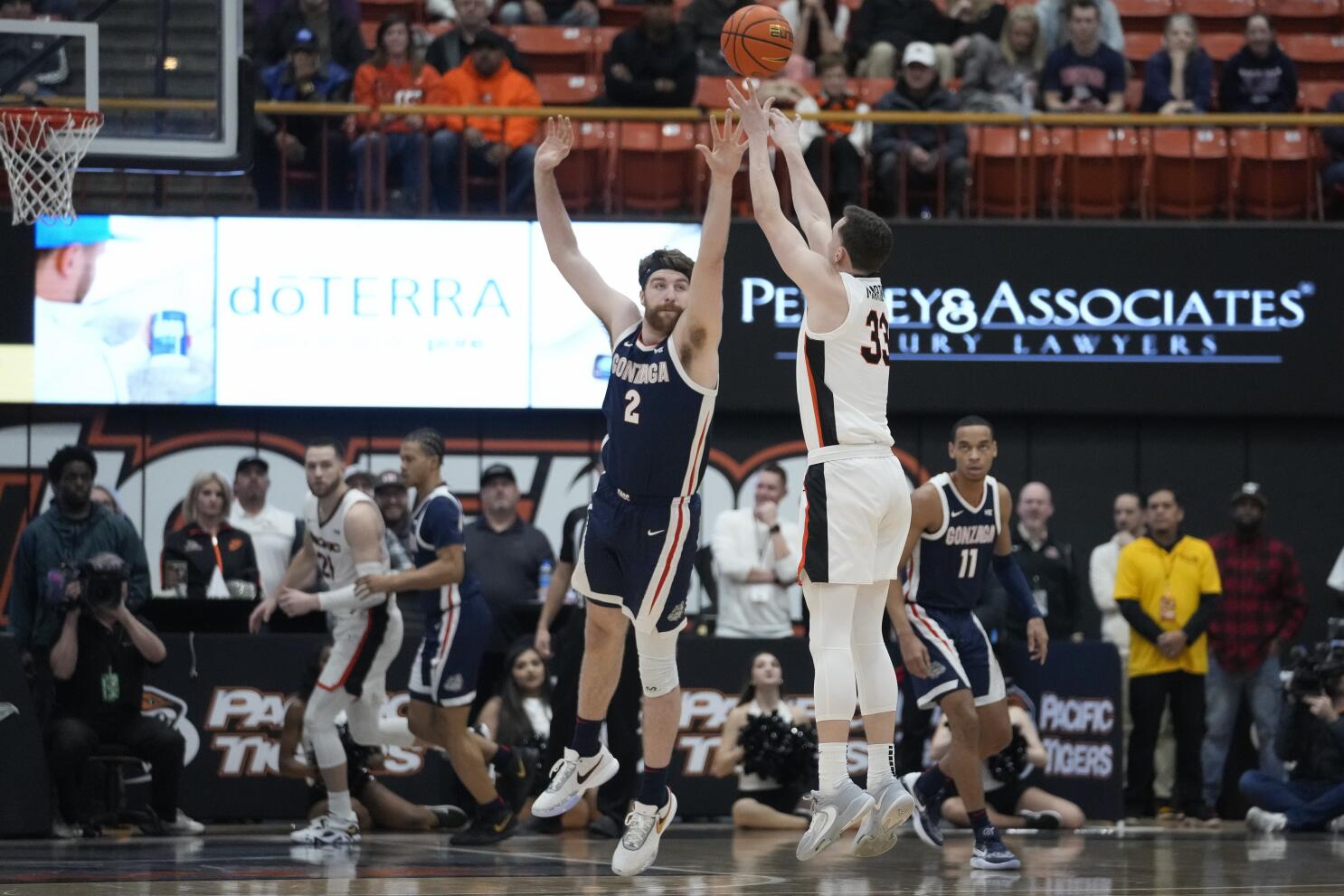 Gonzaga's Julian Strawther picked late in first round by NBA champion  Nuggets