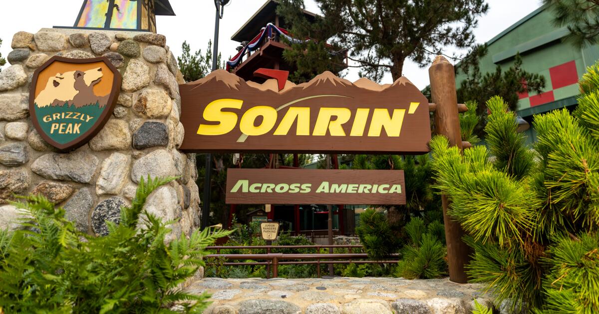 Soarin’ Across America de Disneyland a le look Soarin’ ultime