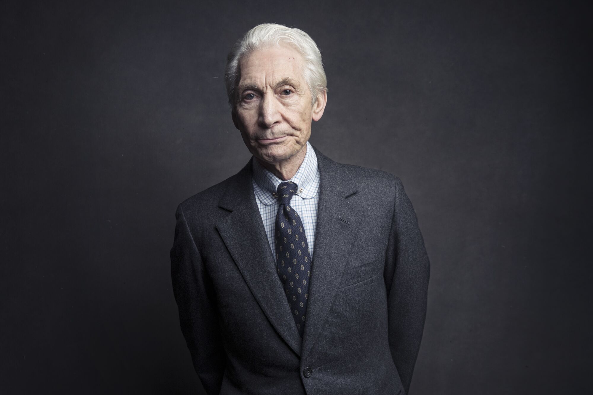 Charlie Watts of the Rolling Stones in 2016