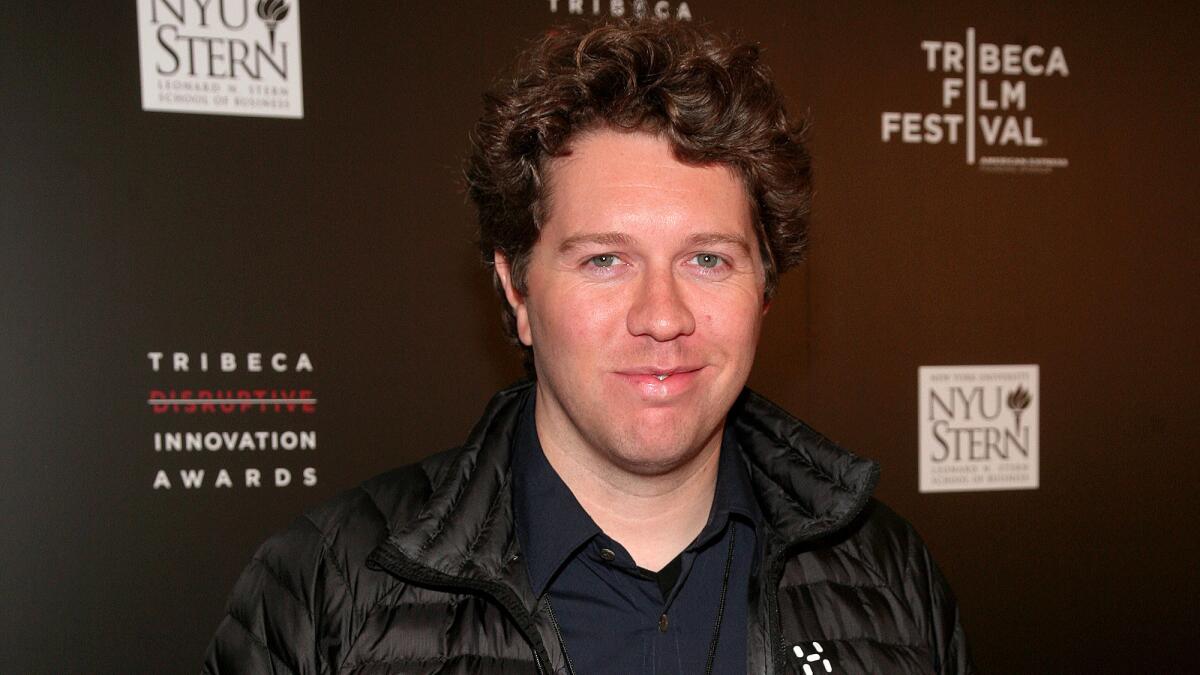 Entrepreneur Garrett Camp attends the Tribeca Disruptive Innovation Awards at the New York University Stern School of Business in 2013.