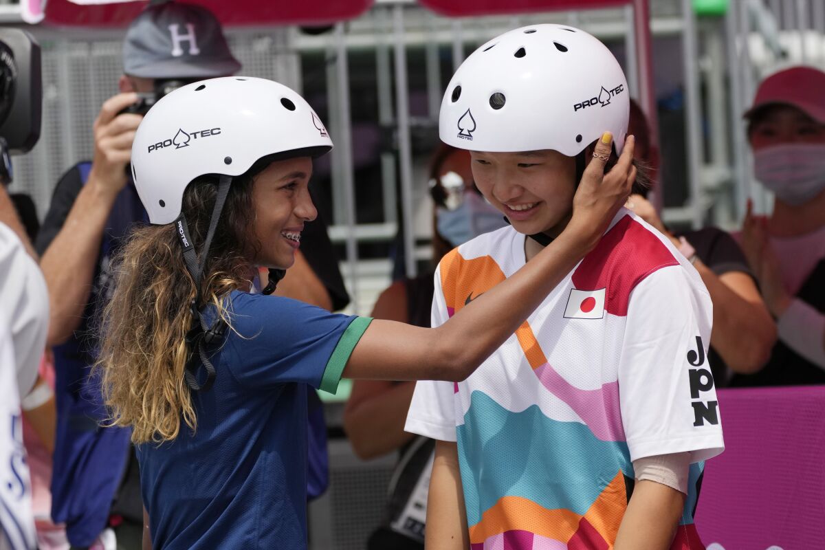 Todo el mundo vía esta ahí Las niñas arrasan en el skate: chicas de 13 años en la cima - San Diego  Union-Tribune en Español