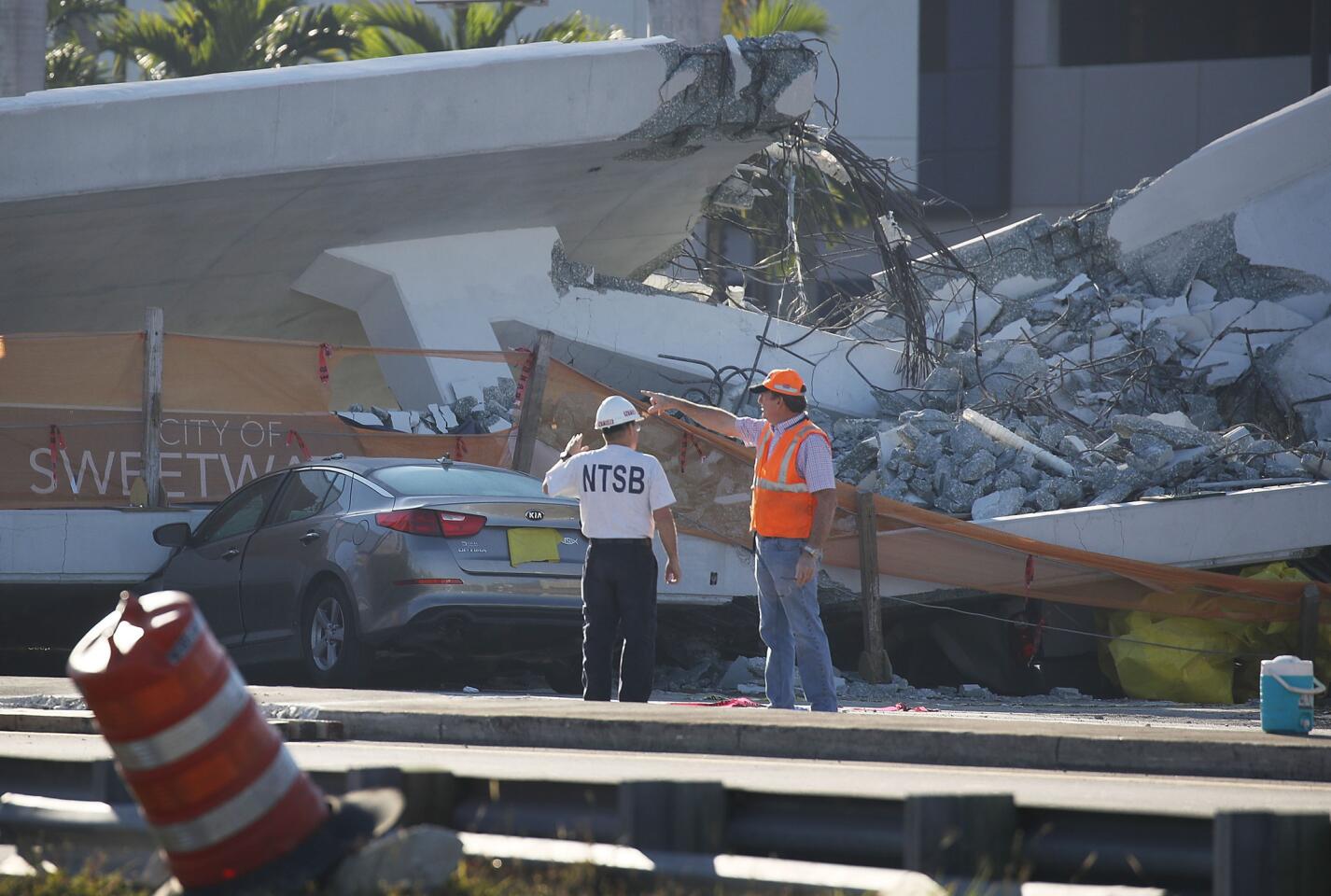 At Least 6 Dead After Collapse Of Pedestrian Bridge In Miami