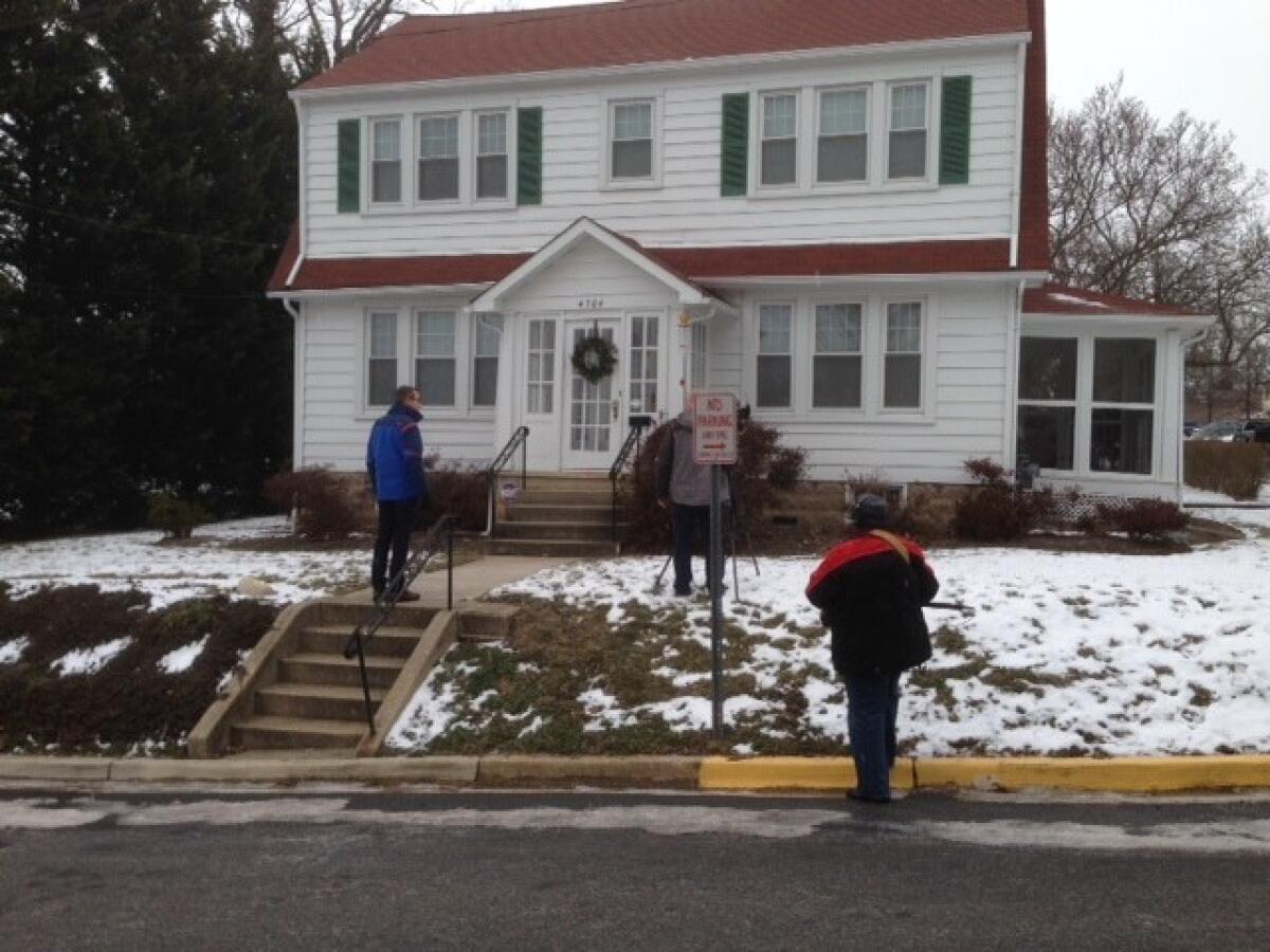 Darion Marcus Aguilar, 19, lived in this home in College Park, Md. Authorities say Aguilar shot and killed two people and then himself at a Maryland mall.