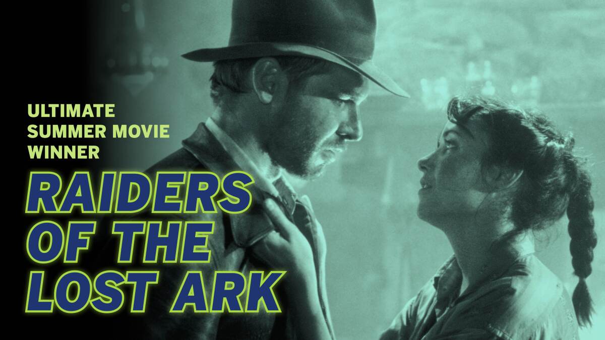 Harrison Ford and Karen Allen in "Raiders of the Lost Ark."