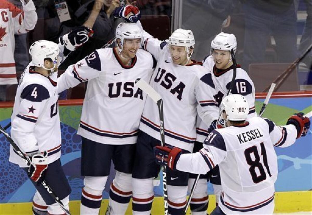 Zach Parise named captain of U.S. men's Olympic hockey team - Los