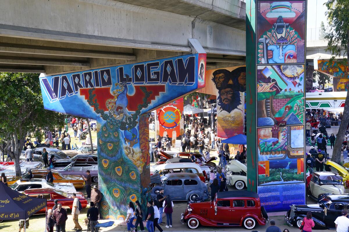 the public enjoyed the free event to commemorate the 54th Chicano Park Day.