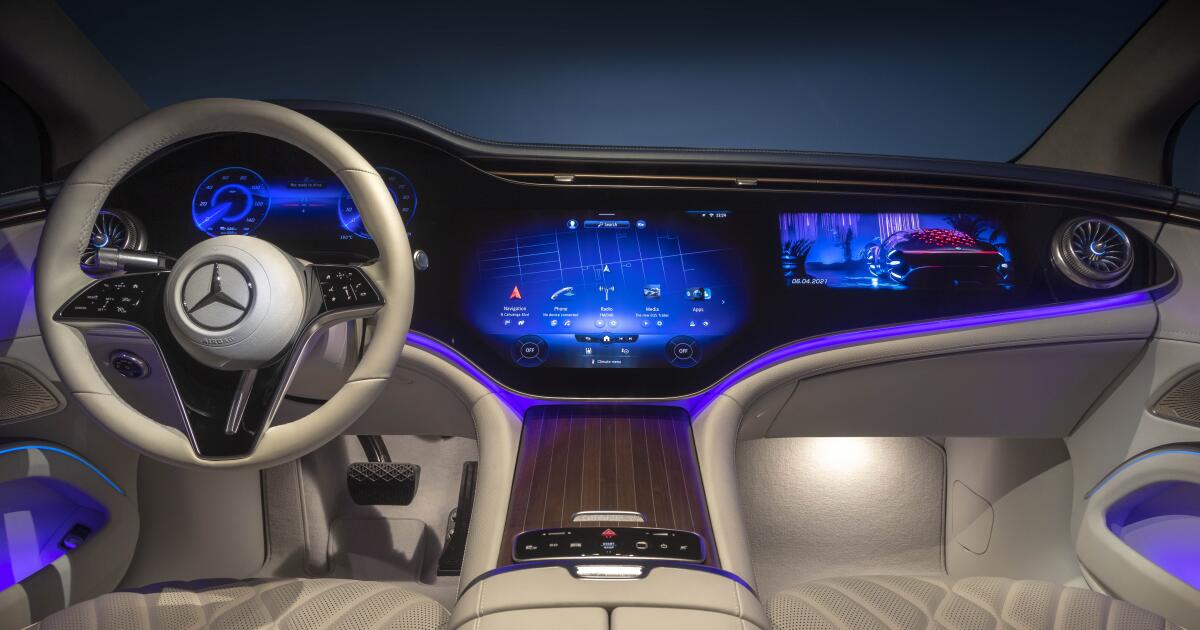 As cars go electric and get more technologically advanced, their interiors are increasingly being built around prominent dashboard touch screens. Near