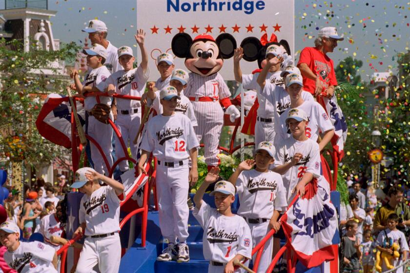 The Northridge Little League All Star team were honored with a ticker-tape parade