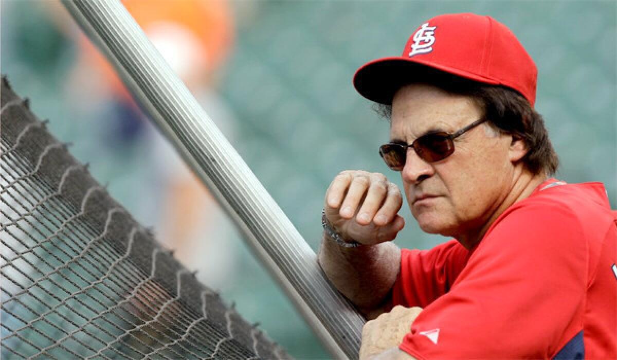 If the Fan of the House owned the Dodgers, he'd make some changes. One of them involves Tony La Russa.