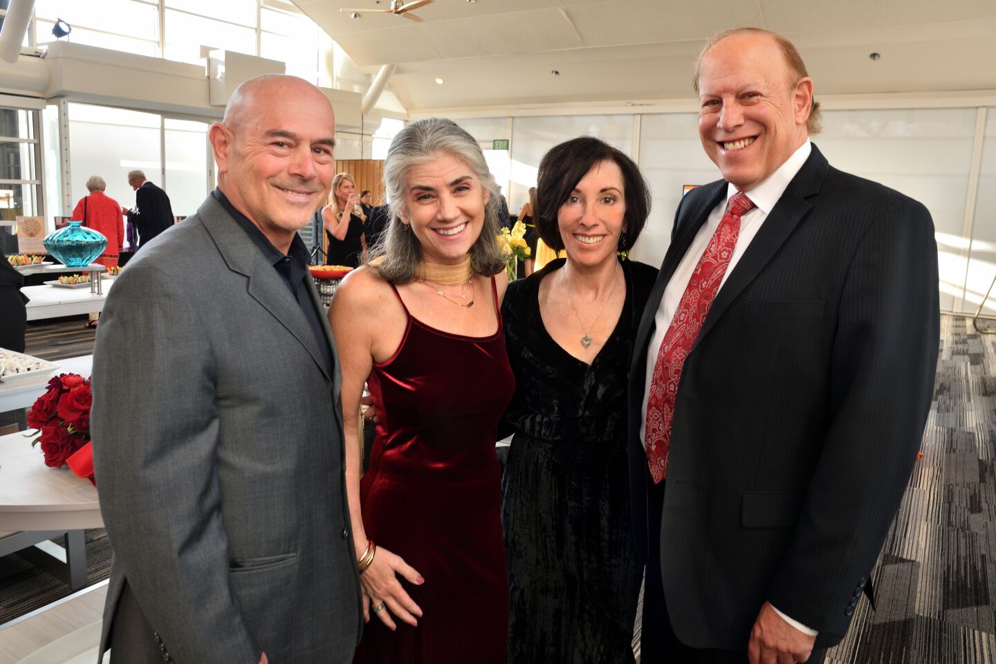 Eddie and Amy Nefouse, Gabrielle Hochberg and Kent Hytken
