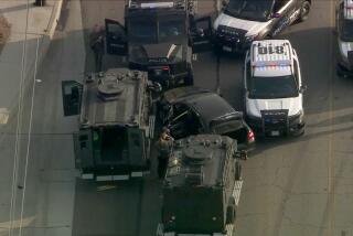 BREAKING: Authorities say this standoff in El Segundo is connected to a shooting at Santa Monica College that prompted the closure of all SMC campuses today.