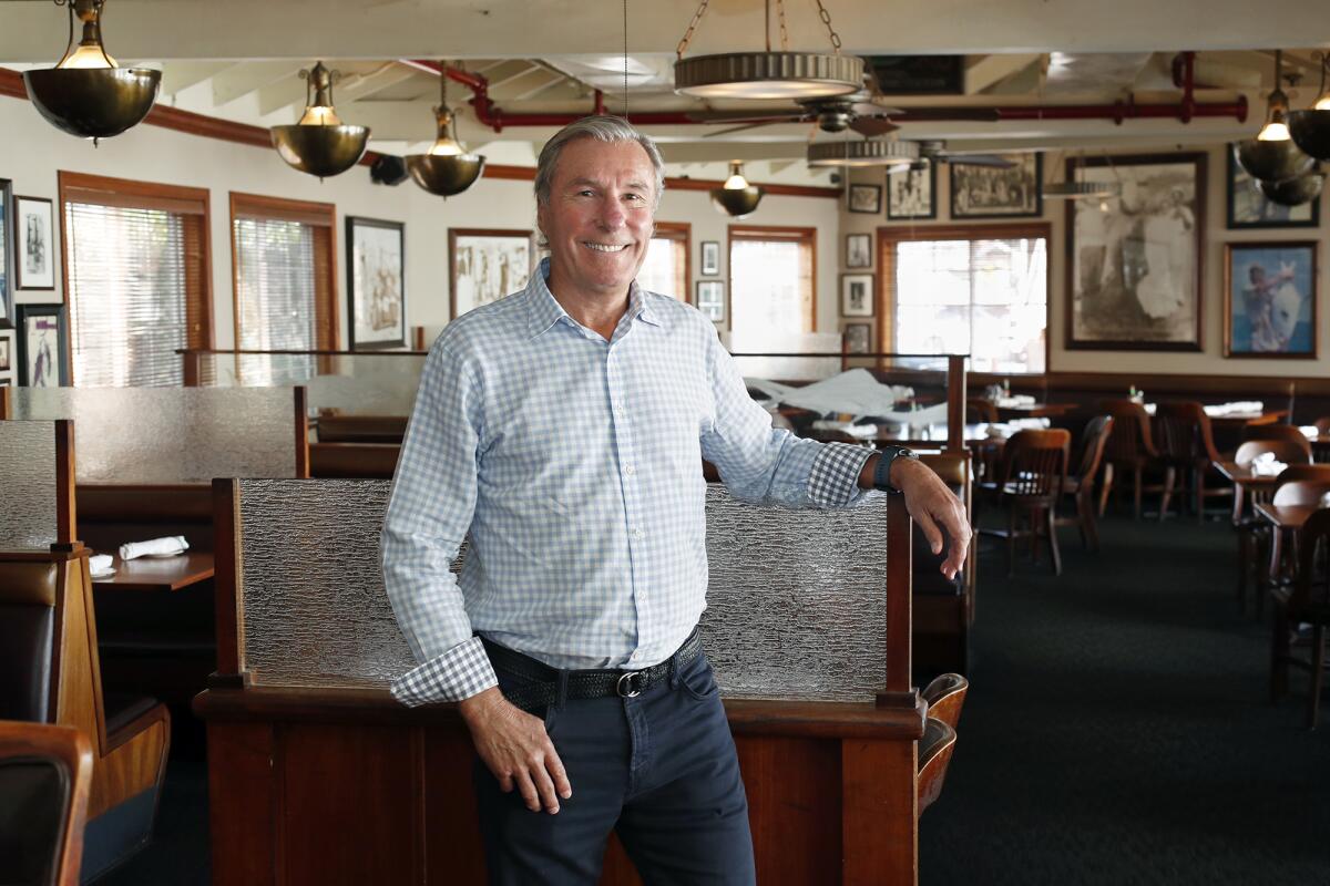 Rick Staunton, co-owner of Bluewater Grill in Newport Beach, is holding a fundraiser through February for the World Wildlife Fund’s Australian Wildlife and Nature Recovery Fund. Staunton is a native of New South Wales, an Australian state that's been hit particularly hard by the country's devastating wildfires.