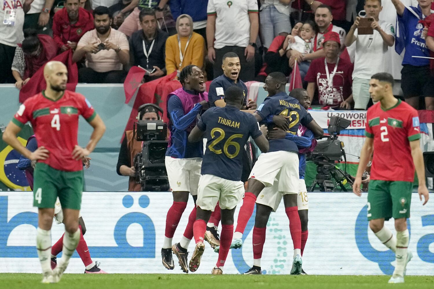 France defeats Morocco, will face Argentina in World Cup final