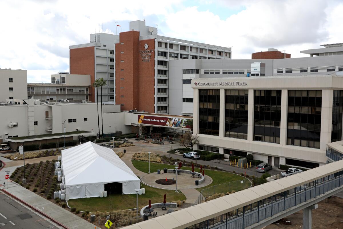 Community Regional Medical Center in Fresno in January.