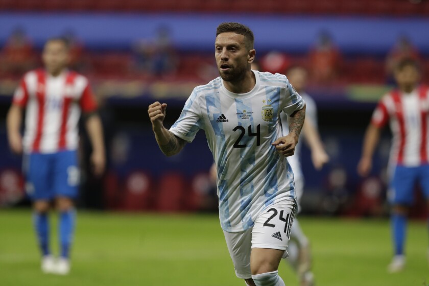 Argentina Beats Paraguay Secures Copa America Knockout Spot The San Diego Union Tribune
