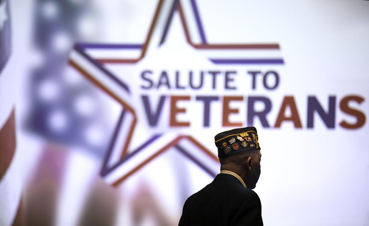 The Salute to Veterans program at the U-T's 10th annual Successful Aging Expo in 2019.