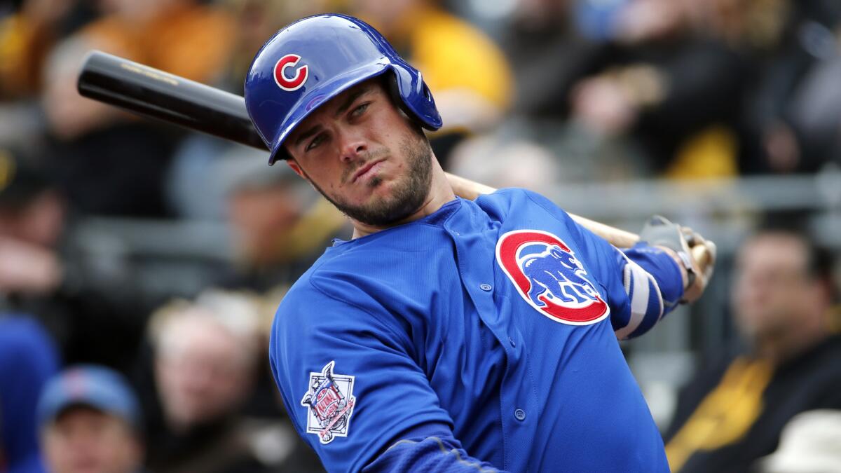 Chicago Cubs' Kris Bryant on All-Star ballot, 12 days into career