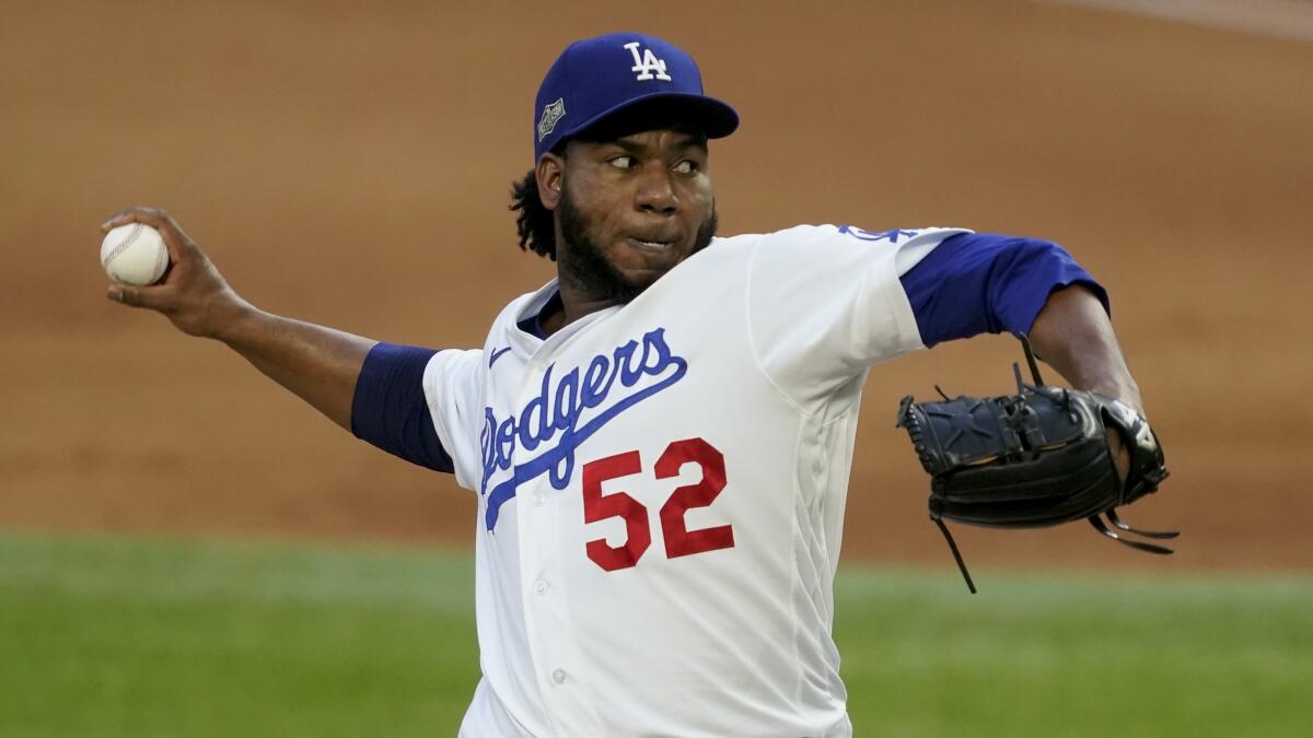 Pedro Baez may have thrown his last pitch as a Dodger