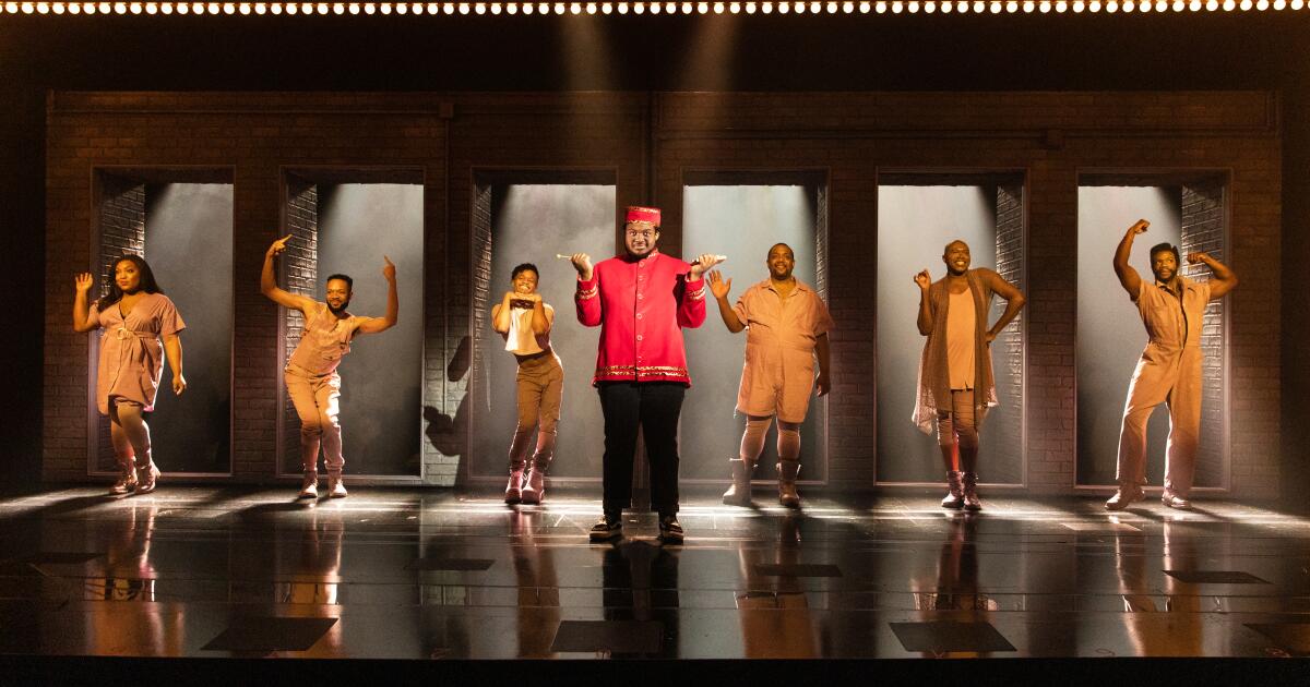 Concert stage set-up for 2025 Big Time Rush Tour