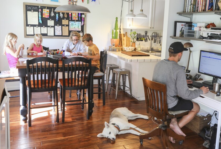 Will Working From Home Become Permanent The San Diego Union Tribune