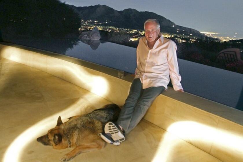 Jerry Weintraub still stays connected, even from his home overlooking the valley in Palm Desert, Calif.