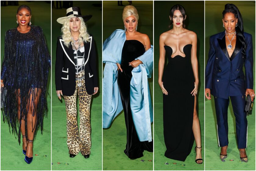Jennifer Hudson, Cher, Lady Gaga, Olivia Rodfrigo and Regina King 