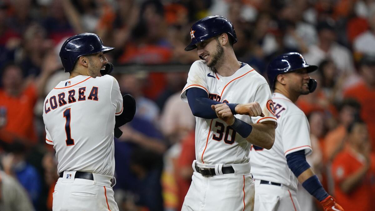 Houston Astros win World Series, set benchmark for MLB success - Los  Angeles Times