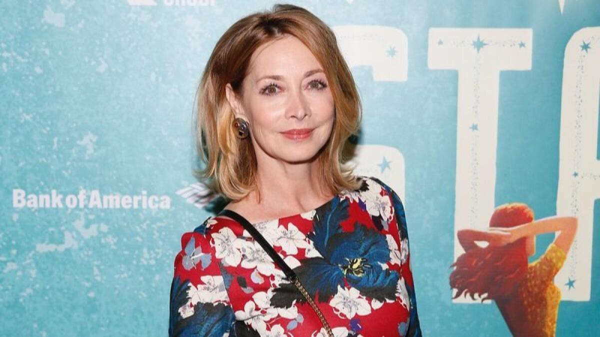 Sharon Lawrence at the opening night of Steve Martin and Edie Brickell's musical "Bright Star."