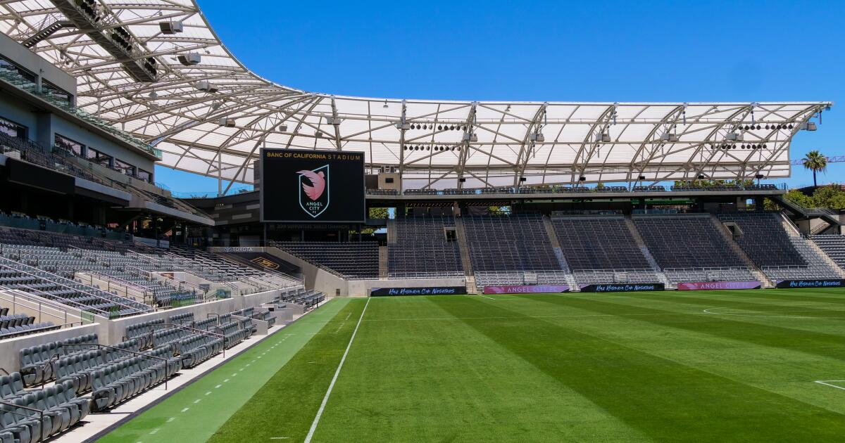 NWSL expansion team Angel City FC set to play in downtown LA at Banc of  California Stadium beginning 2022 