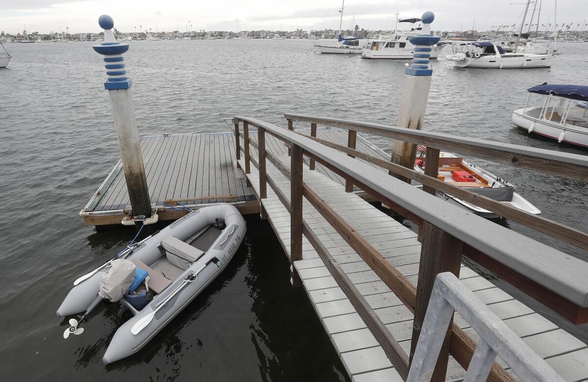 The city of Newport Beach is replacing and reconfiguring the floats at 10 of the city's public piers.