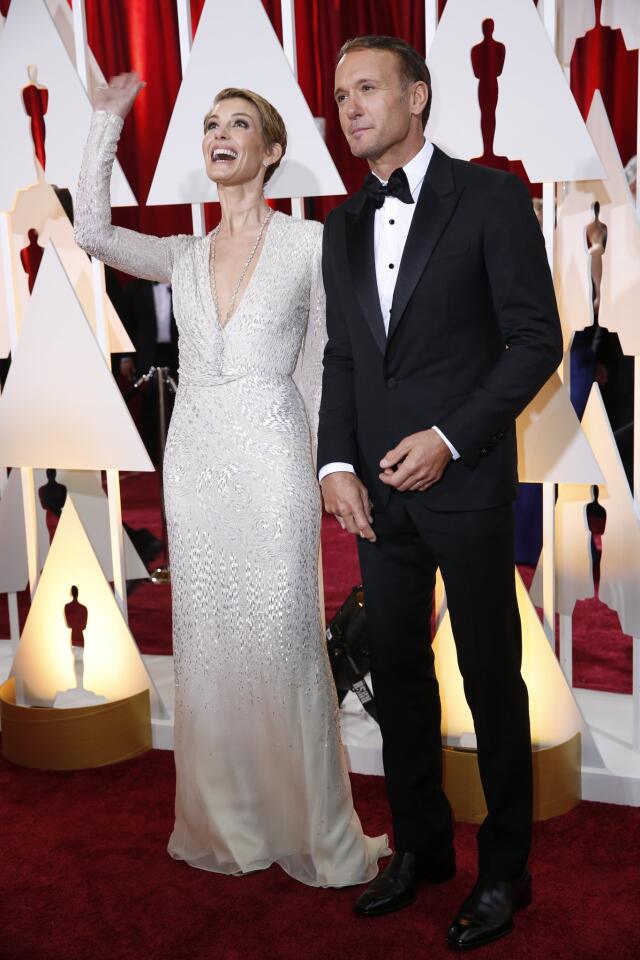 Oscars 2015 red carpet