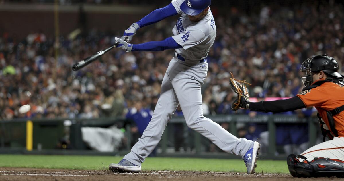 La Dodgers Freeman -  Sweden