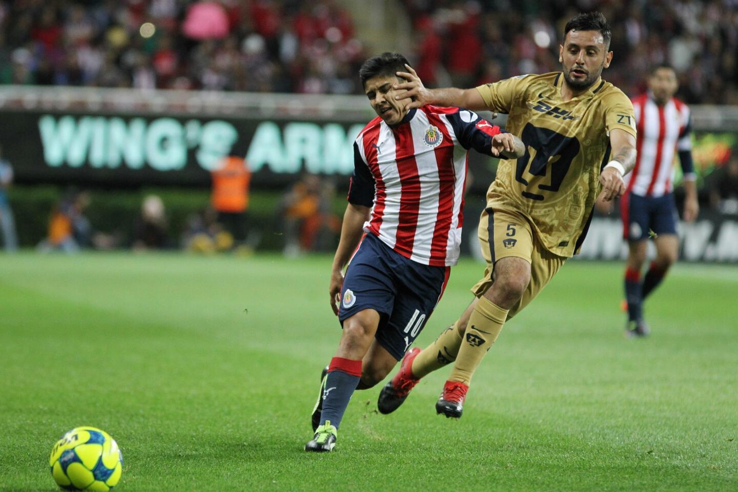 Liga MX: Chivas 2-1 Pumas UNAM