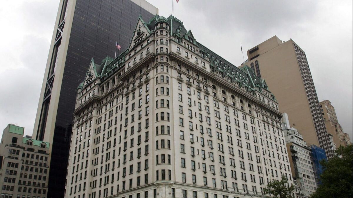 Tom Barrack sold New York’s Plaza Hotel to Donald Trump for $400 million in 1988.