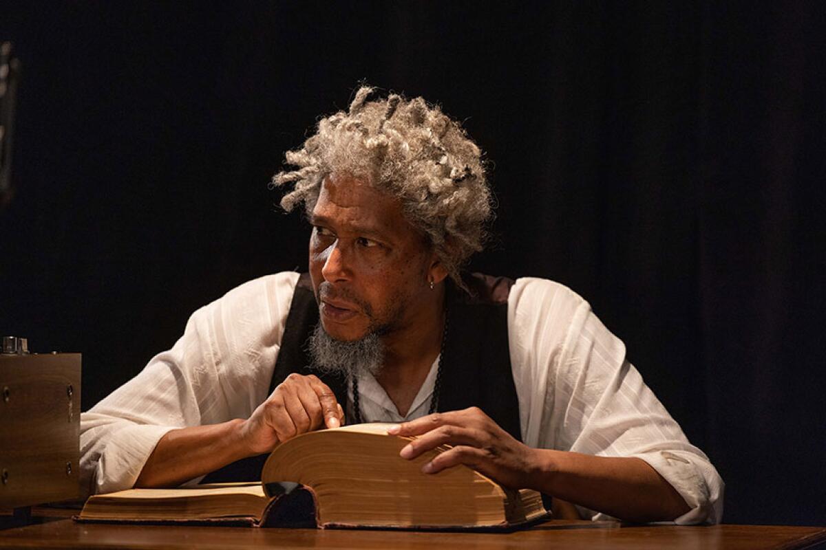 Ron Cephas Jones appears in "Krapp's Last Tape," presented by The Old Globe theater beginning Monday, Oct. 25, online.
