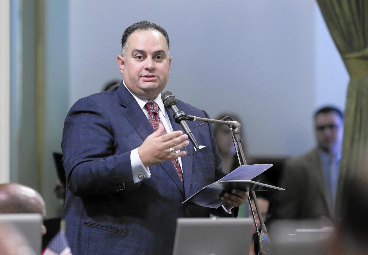 Assemblyman John Perez (D-Los Angeles) introduced a bill in February that would bar retailers from requiring customers to agree not to complain publicly, such as in in online reviews, about their purchases.
