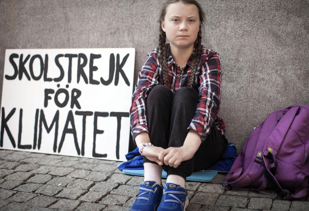 Greta Thunberg en una escena del documental "I Am Greta"