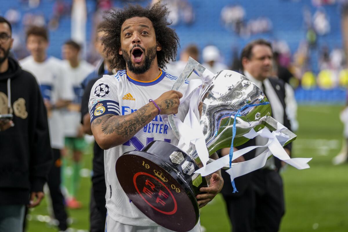 With Liga title, Marcelo is most successful Madrid player - The San Diego  Union-Tribune