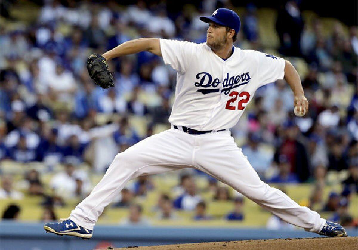 Dodgers ace Clayton Kershaw has a 7-5 record with a 1.93 earned-run average this season.