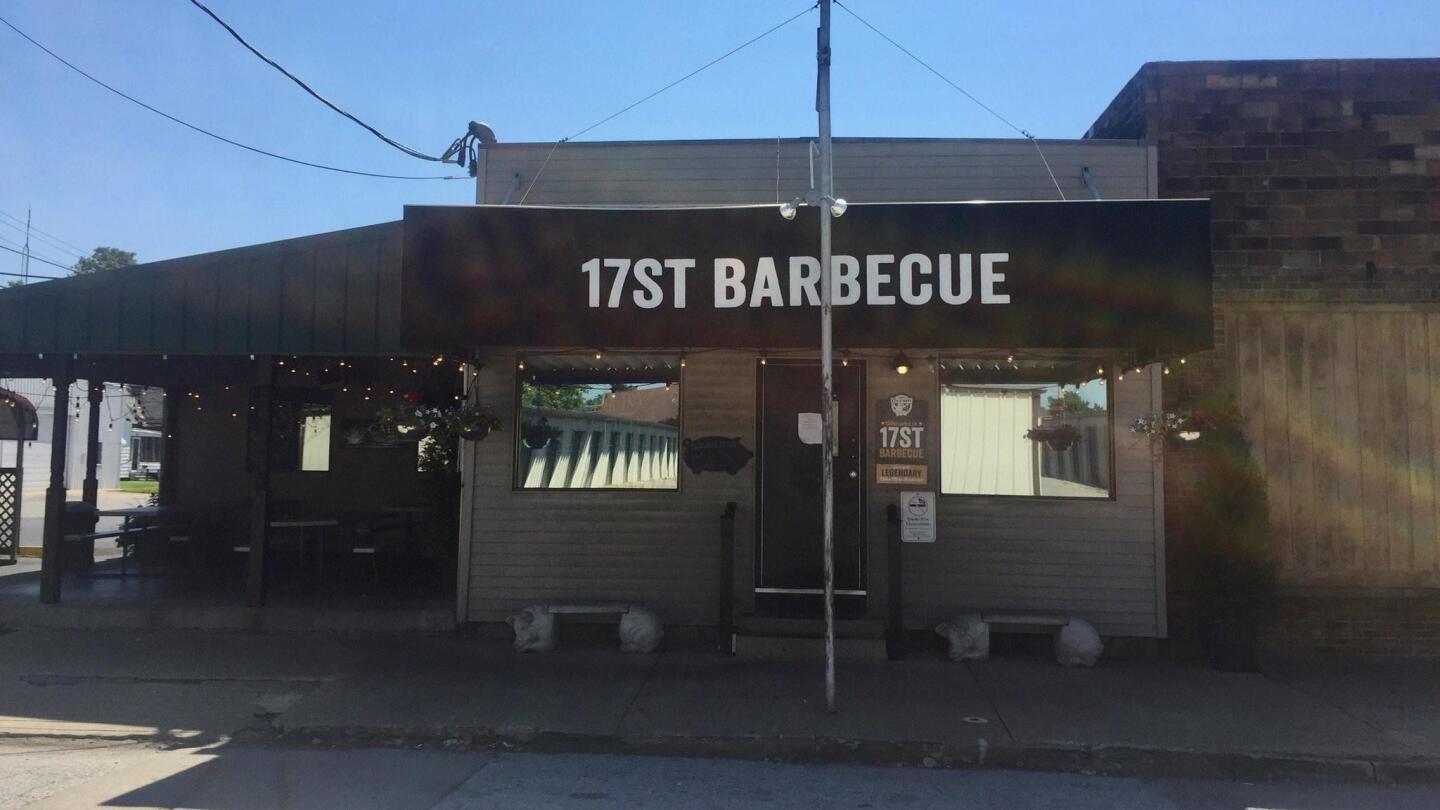 You’ll find a wide variety of smoked meats on the menu at Murphysboro’s 17th Street Barbecue.