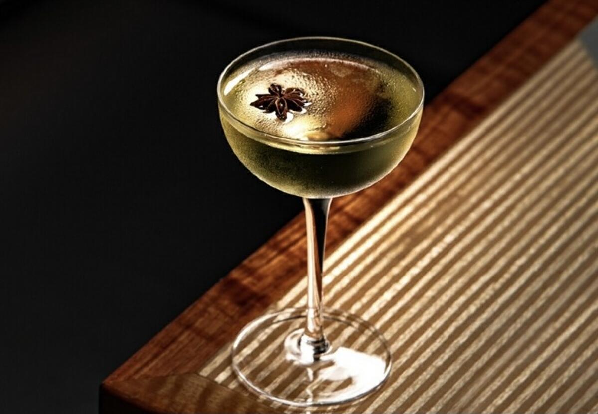 Cold Buttered Rum, a seasonal cocktail, from Puesto Mission Valley.