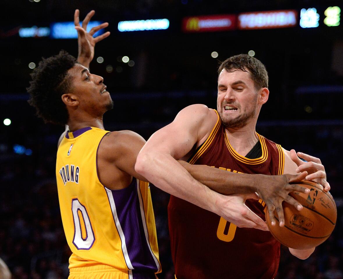 Nick Young, Kevin Love