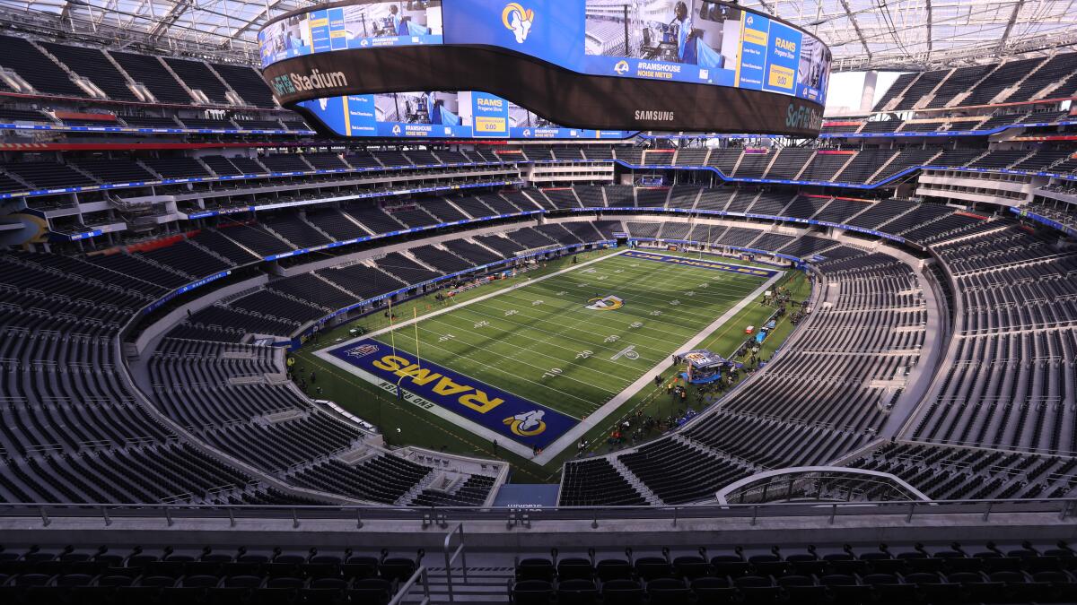 Rams trying to bar fans who are outside Los Angeles region from