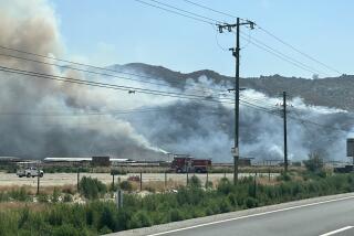 The Ramona Fire has grown to 328 acres as of 8:30 p.m. on Monday.