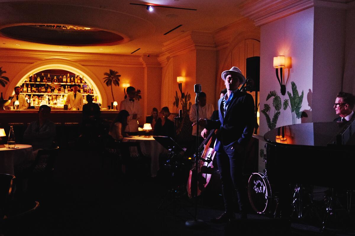 A jazz club hidden in Beverly Hills Italian restaurant Cipriani